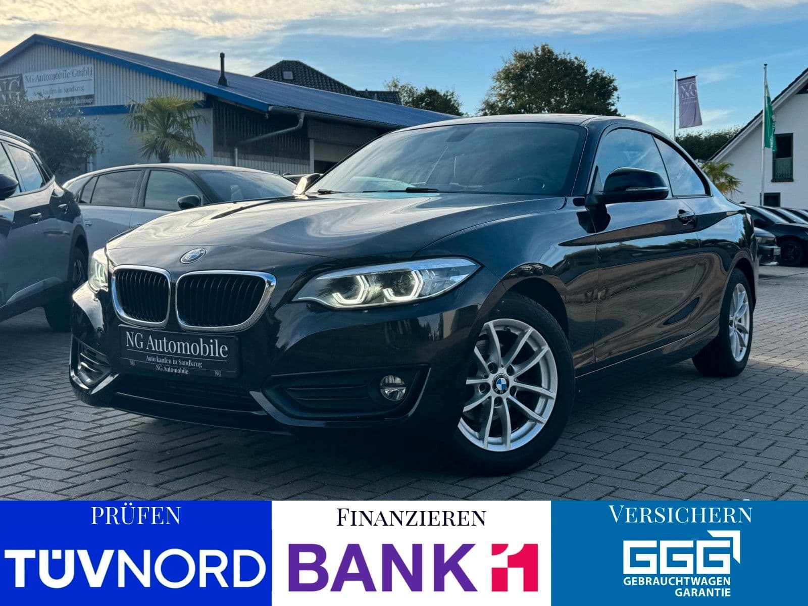 BMW 218, Erstzulassung 2018, Außenansicht